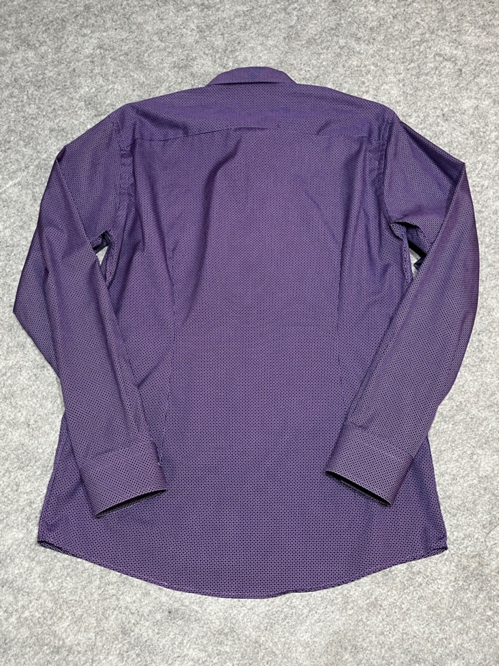 Eton Men's Purple Microdot Dress Shirt - Picture 4 of 9